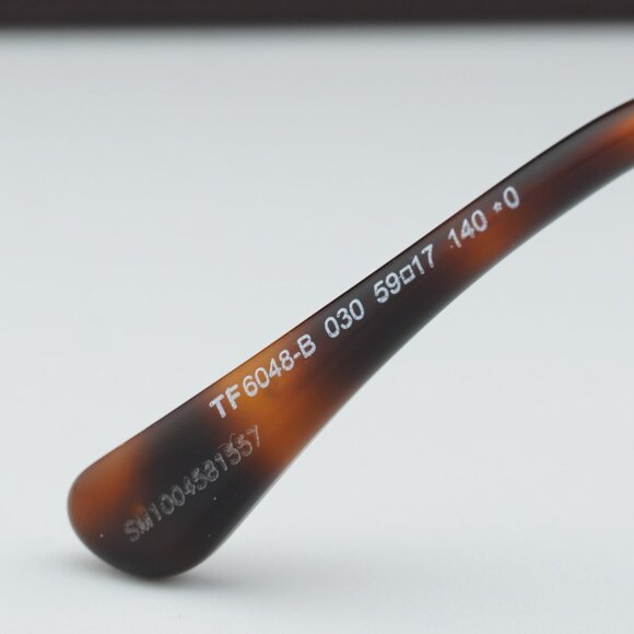 Tom Ford FT6048-B 030 Square Eyeglasses 59mm - Gold/Blue Light Block - Picture 9 of 10